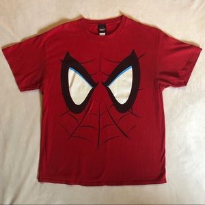 Large Red Marvel Spider-Man Mask Super Hero eyes